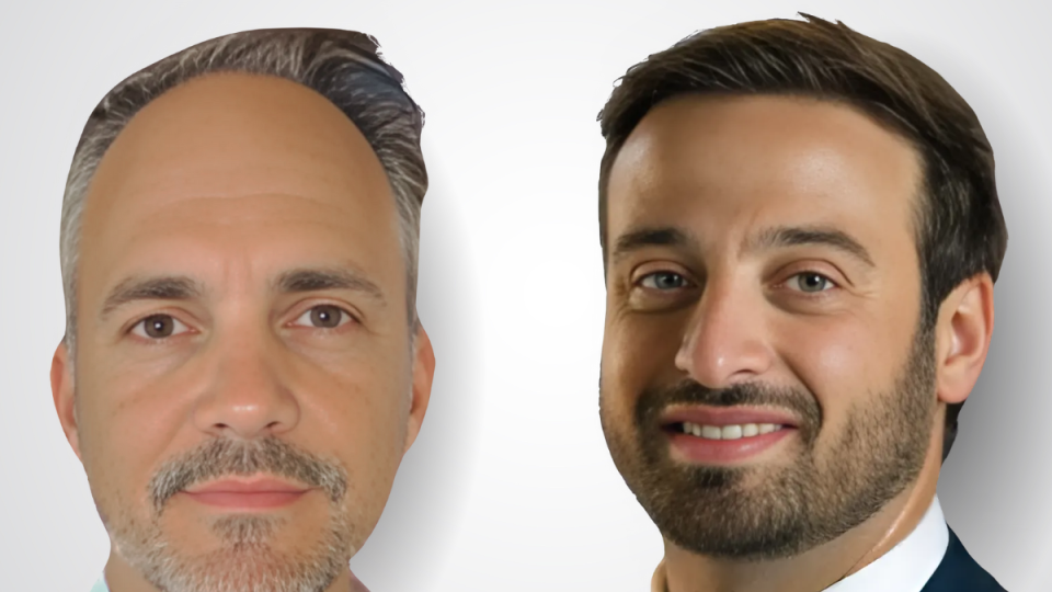 Simon Vögele (links) und Valerio Ambrosetti sind neu im Vertriebsteam bei iM Global Partner. (Bild pd)