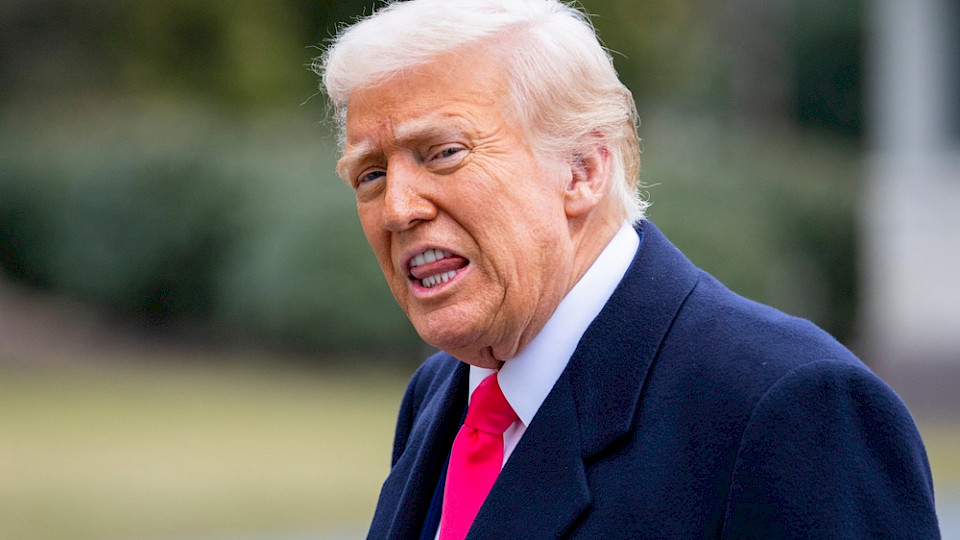 Sein Hin und Her bei den Zöllen hat schon jetzt einen grossen Vertrauensverlust produziert. (Bild Joshua Sukoff/Shutterstock)