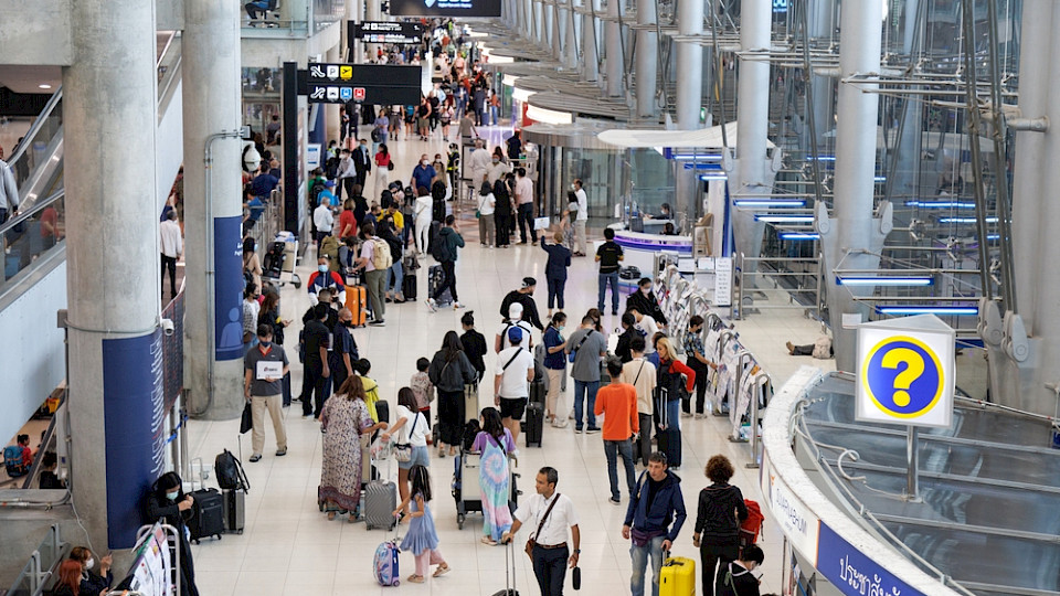 Die neue Thailand Digital Arrival Card kann man erst drei Tage vor der Einreise ausfüllen. (Bild Gumpanat/Shutterstock)