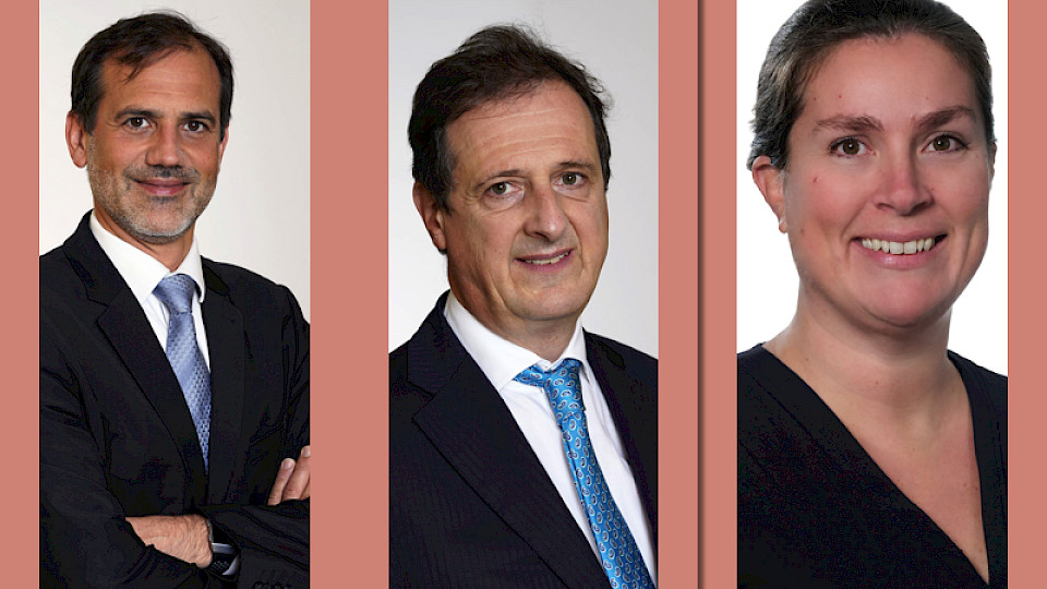 Von links: Xavier-André Audoli, Iain Bremner und Stéphanie Noël. (Bild pd)