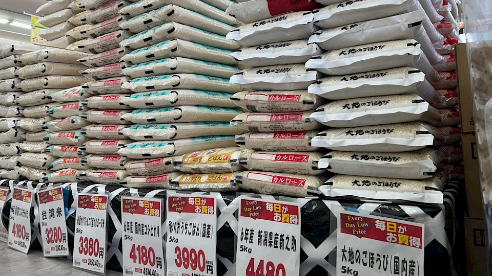 Die enorm gestiegenen Reispreise werden für die Regierung zunehmend zum Problem. (Bild nhk_nhk/Shutterstock)