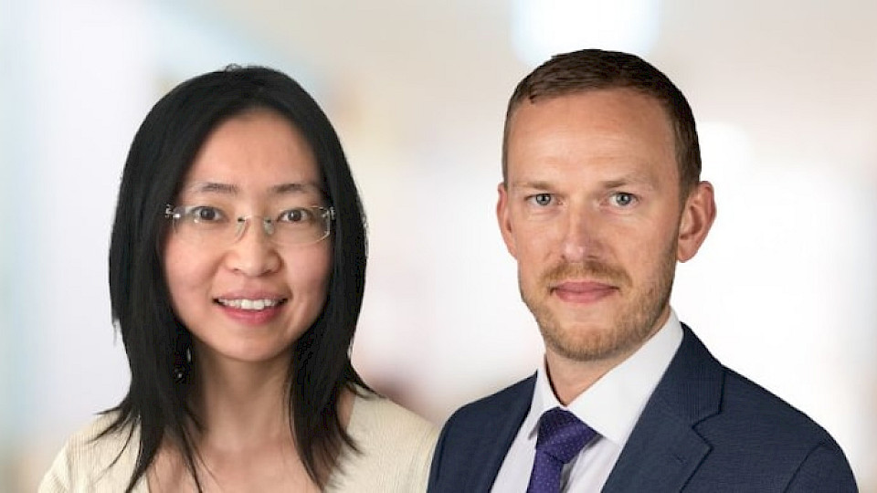 Peilin Bao und Matthew Wardle von M&G Investment. (Bild pd)