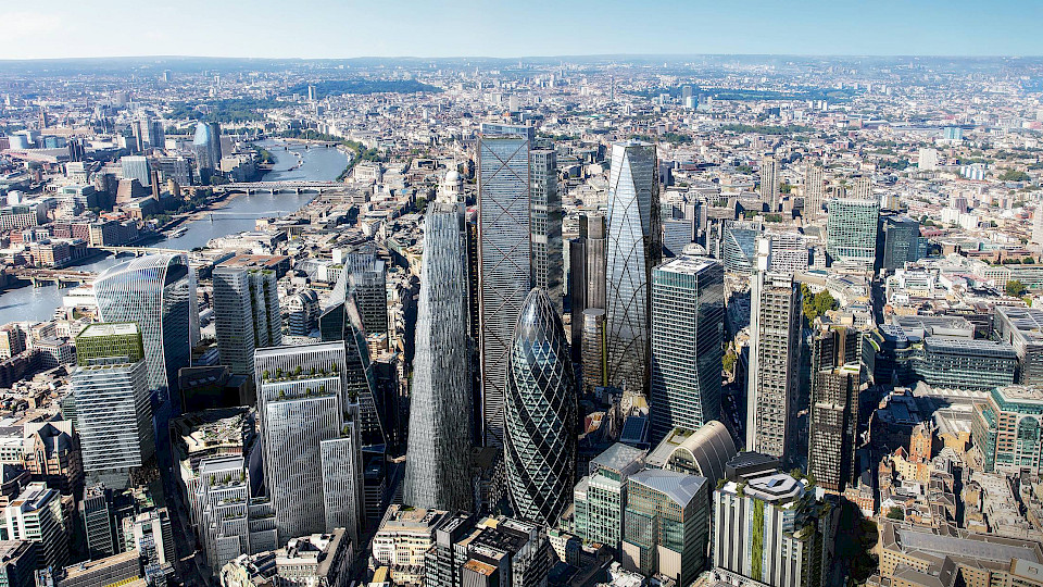 Bishopsgate 55 in London ist ein Beispiel für die Zusammenarbeit mit lokalen Fachleuten und die Vernetzung im Markt. (Bild pd)