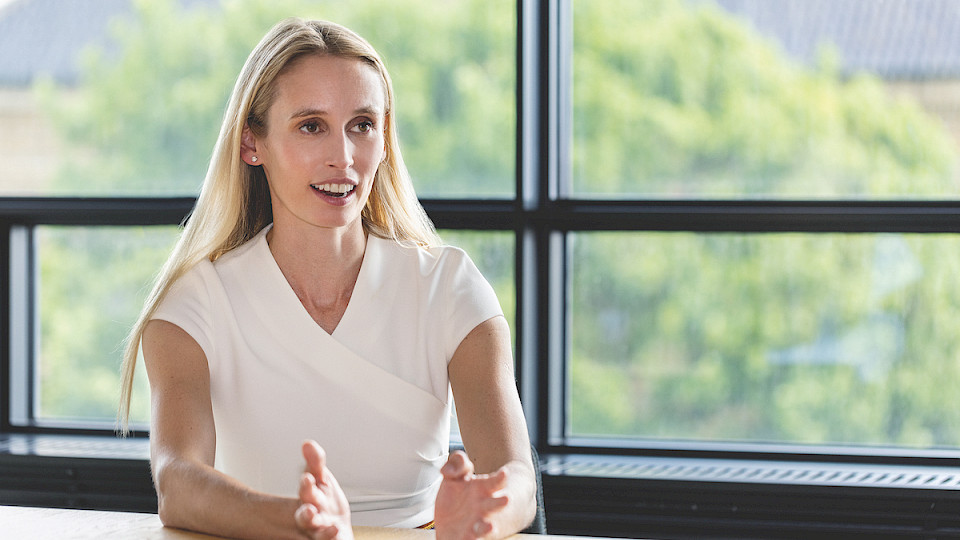 Alexandra Christiansen, Portfoliomanagerin von Nordeas Global Climate Transition Engagement Strategie. (Bild pd)