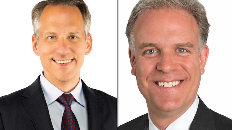Jeff Blazek (links) und Erik L. Knutzen, beide Co-CIO, Multi-Asset Strategies bei Neuberger Berman. (Bild pd)