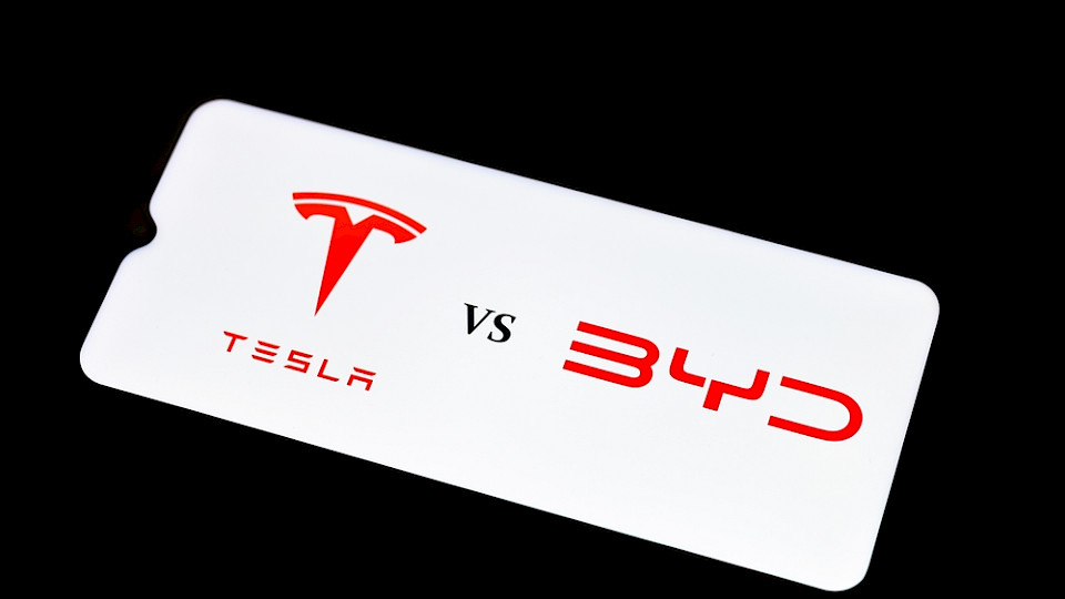 Während alle Augen Tesla gerichtet sind, steigen asiatische Elektroautohersteller wie BYD zu Weltmarktführern auf. (Foto Shutterstock/ssi77)