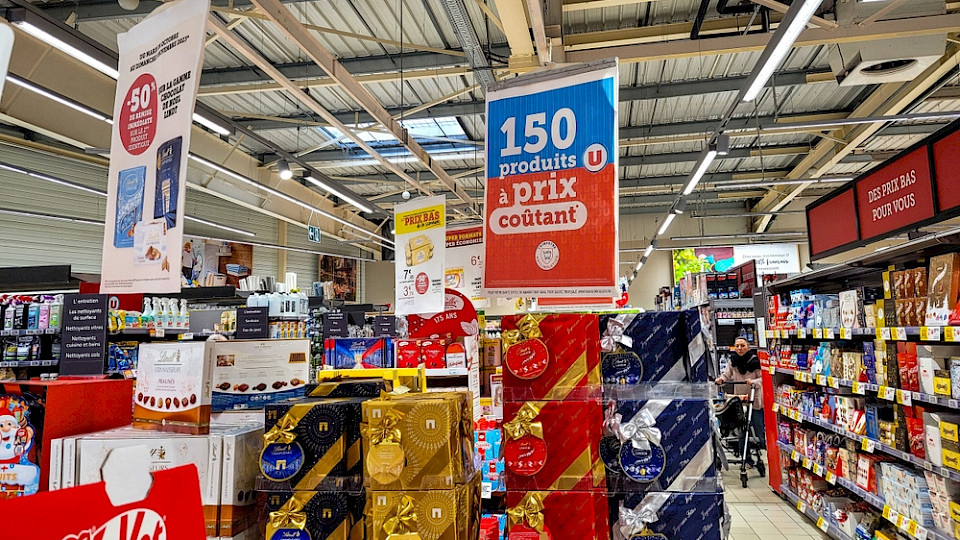 In Frankreich ist die vergleichsweise tiefe Teuerungsrate nochmals leicht gefallen. (Bild Obatala-photography/Shutterstock)