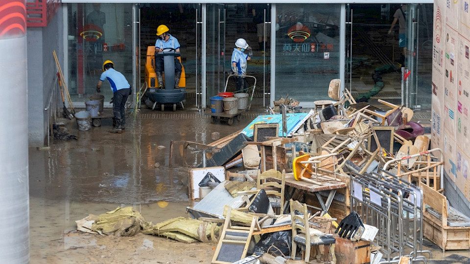 So sah es nach dem letzten grossen Taifun in Hongkong aus. (Bild Yung Chi Wai Derek/Shutterstock)