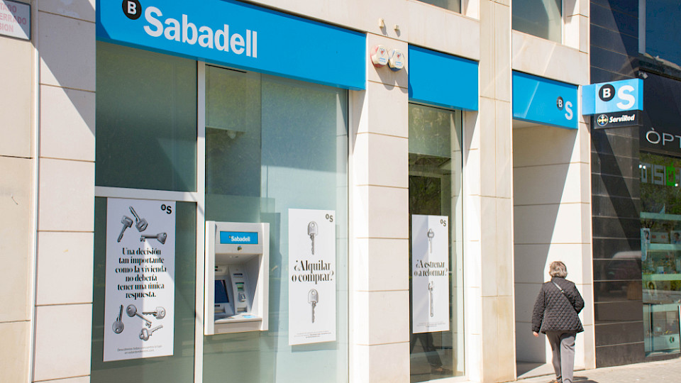 Die Aktionäre von Sabadell waren mit dem Angebot nicht zufrieden. (Bild Shutterstock)