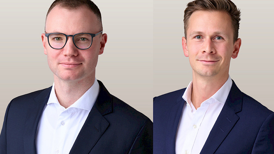 Guy Bettschart (links) und Dr. Markus Schweiger sind neu bei Bellevue Asset Management. (Bild pd)
