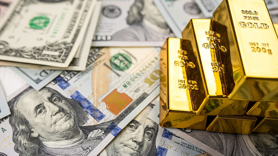 Der Dollar wird zum strategischen Instrument und Gold bietet gemäss Fidelity einen gewissen Schutz. (Bild Shutterstock)