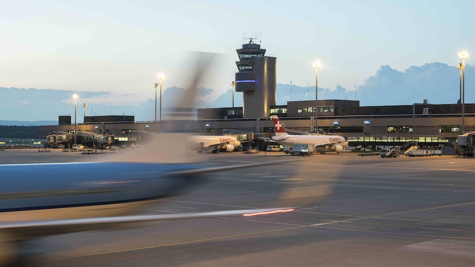 Steigendes Verkehrsaufkommen am Flughafen Zürich (Bild: Flughafen Zürich)