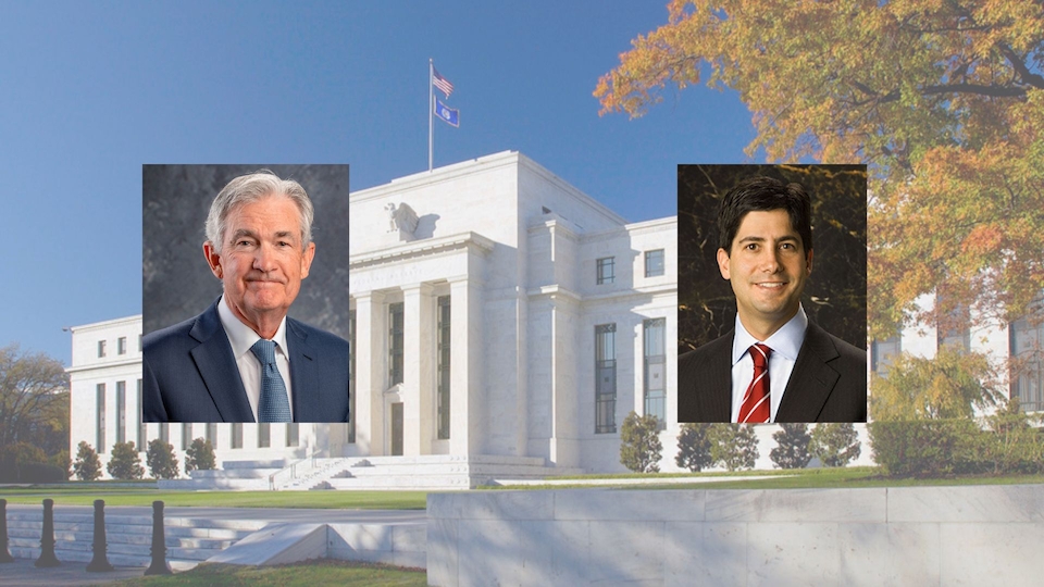 Von Powell zu Warsh: Der neue Fed-Chef könnte die Geldpolitik umkrempeln (Bilder: Fed)