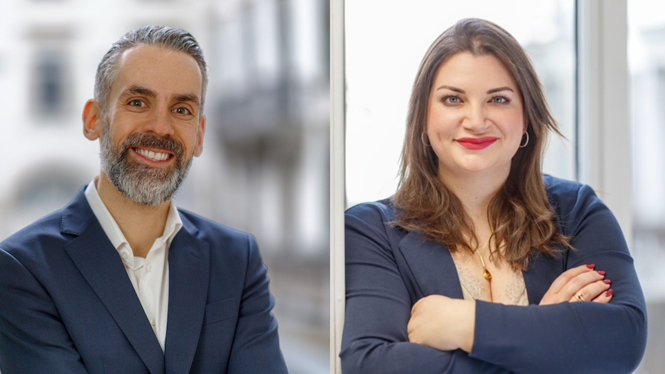 Ergänzen das Gründungsteam: Tabea Eckardt und Simon Steiner steigen bei BiermannNeff zu Partnern auf (Bild: BN)