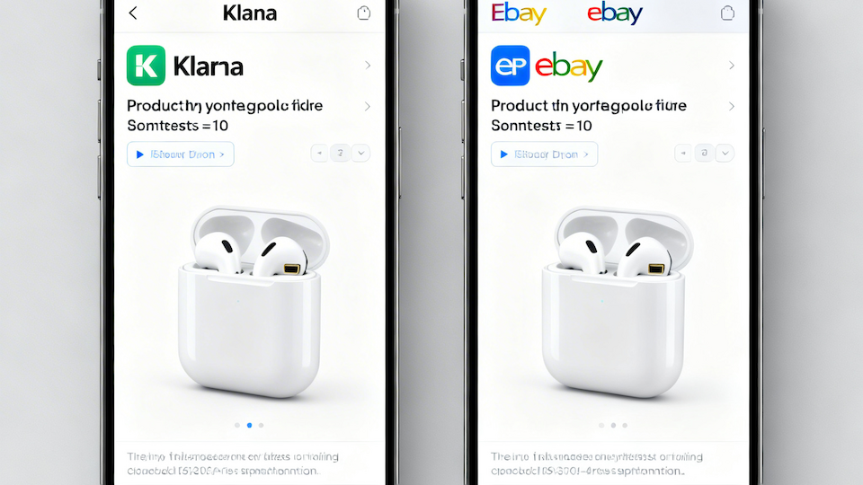 Gekauft, verkauft: Klarna und Ebay spannen zusammen und ermöglichen einfaches Wiederverkaufen (Bild: KI)