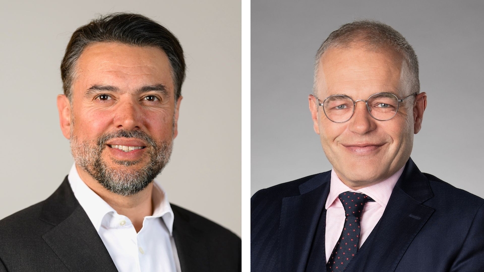 Christophe Chevalier (l.) und Urs von Gunten verstärken den Vertrieb von Swiss Life Asset Managers (Bild: SL)