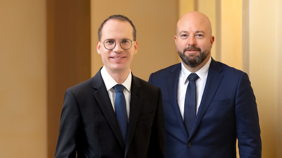 Michael Schnetzer und Philipp Würmli sind neue Geschäfsleitungsmitglieder der Bank von Roll (Bild: Bank von Roll)