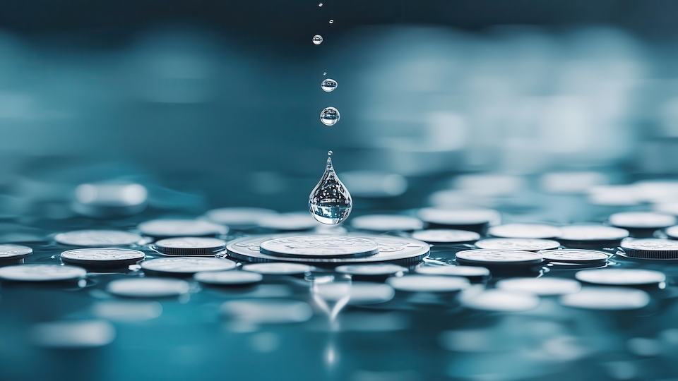 Wasser als Investment-Thema: Mit dem KI-Boom steigt die Nachfrage (Bild: Adobe Stock)