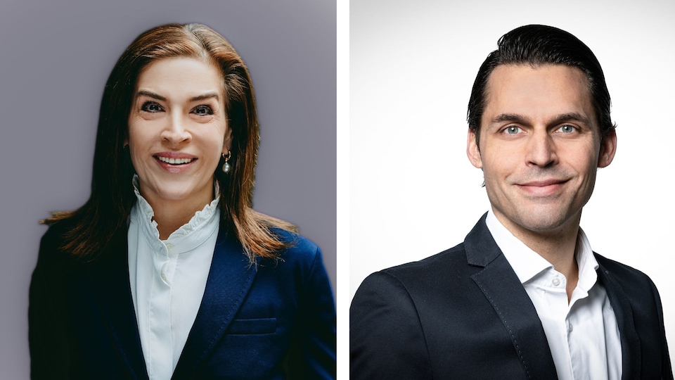 Stehen für die Veränderungen bei Sygnum: Martina Stettler wird neue Verwaltungsrätin, Simon Schneider ist neuer CEO für Europa (Bild: Sygnum)