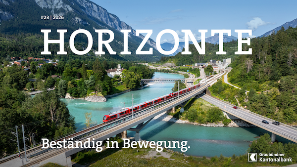 «Beständig in Bewegung.» – Neue Ausgabe des GKB Magazins «HORIZONTE»